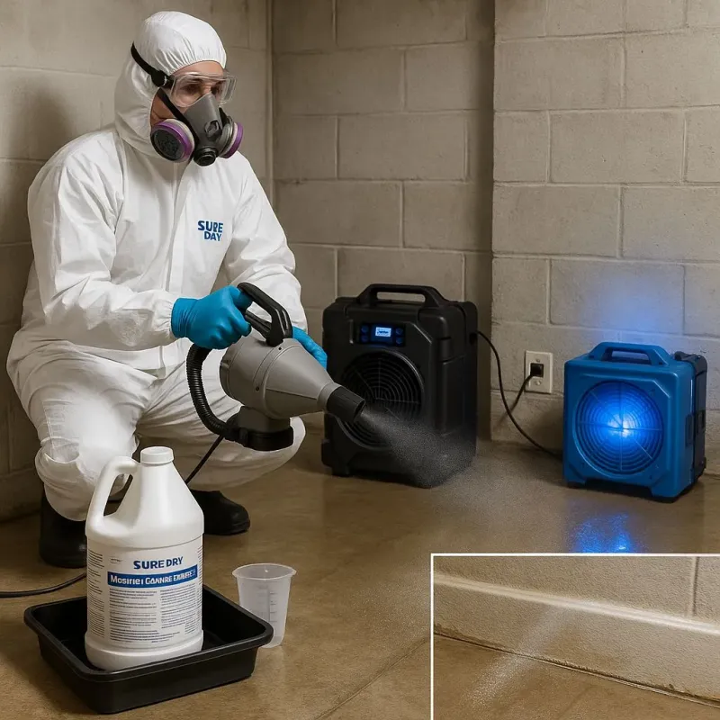 Sanitization and Odor Removal process in Bertram, TX