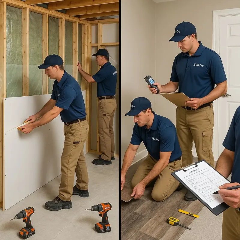 Repairs and Reconstruction process in Bertram, TX